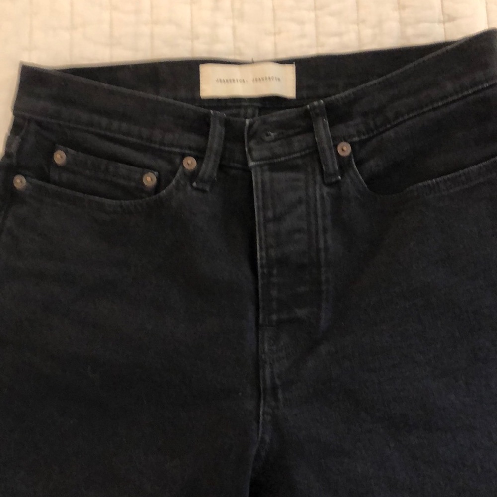 Jeanerica Straight Leg - faded black